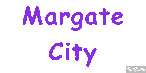 Margate City Efecto de texto