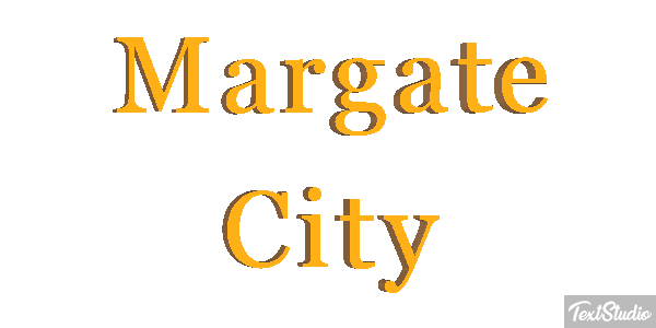 Margate City Efecto de texto