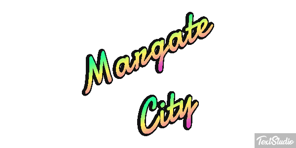 Margate City Efecto de texto