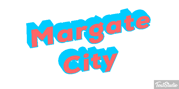 Margate City Efecto de texto
