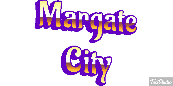Margate City Efecto de texto