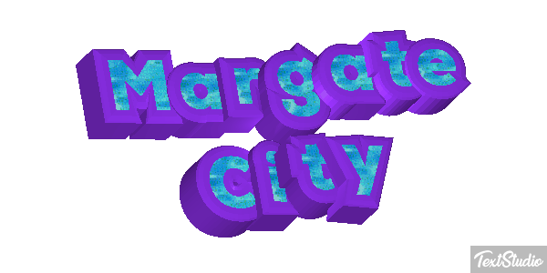 Margate City Efecto de texto