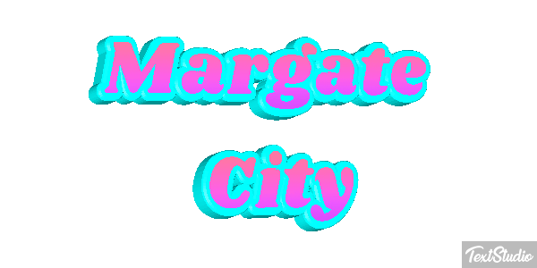Margate City Efecto de texto