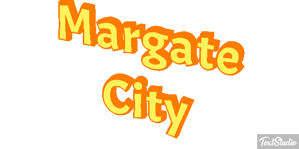 Margate City Efecto de texto