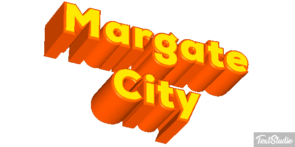 Margate City Efecto de texto
