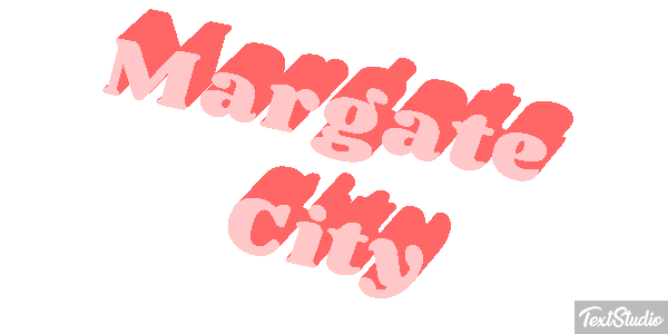 Margate City Efecto de texto