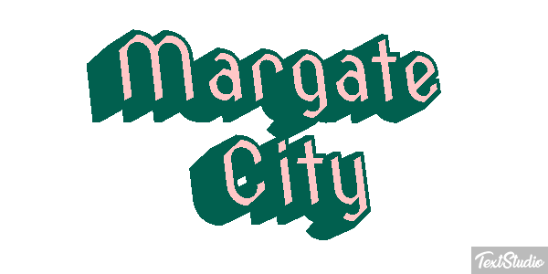 Margate City Efecto de texto