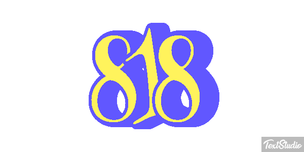 818 Efekt tekstowy