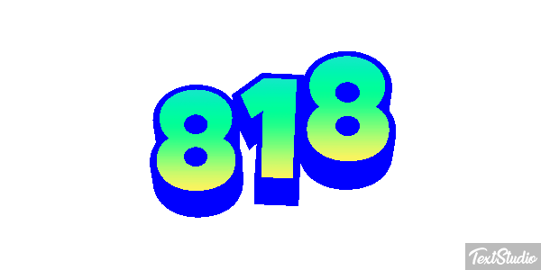 818 Efekt tekstowy