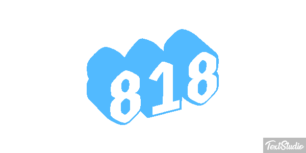 818 Efekt tekstowy