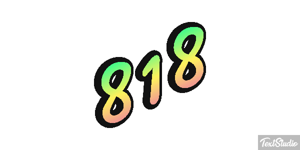818 Efekt tekstowy
