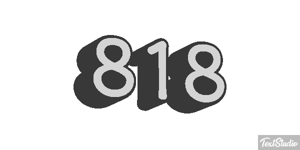 818 Efekt tekstowy