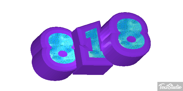818 Efekt tekstowy