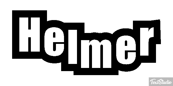 Helmer Text effect