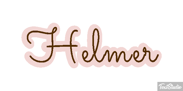 Helmer Text effect