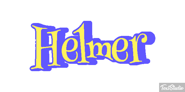 Helmer Text effect