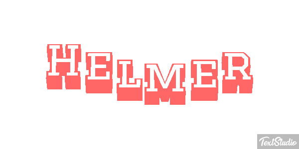 Helmer Text effect