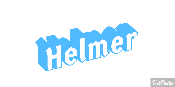 Helmer Text effect