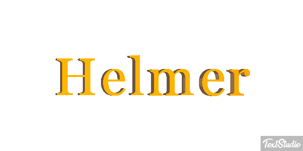 Helmer Text effect