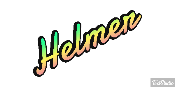 Helmer Text effect