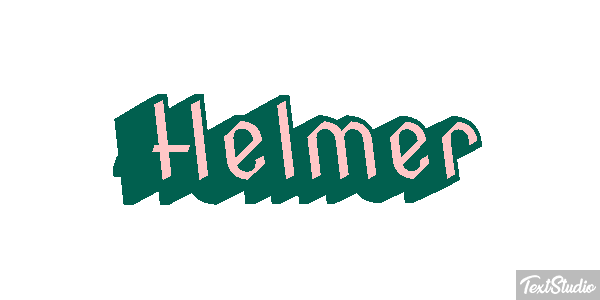 Helmer Text effect