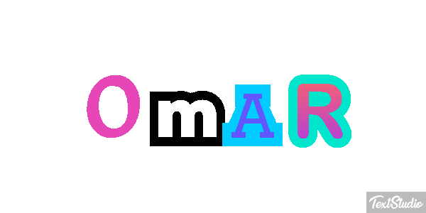 Omar Texteffekt
