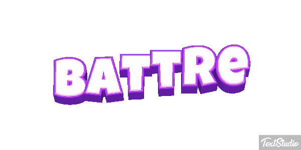 Battre Effet de texte