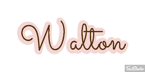 Walton Texteffekt
