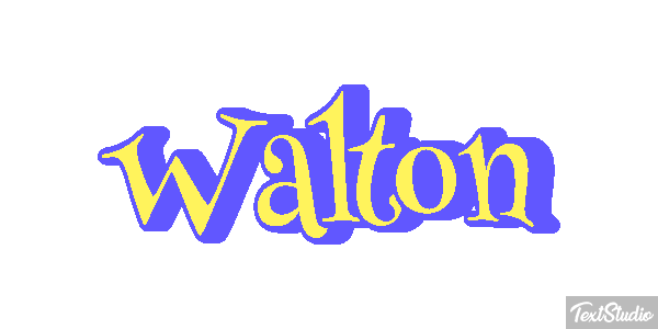 Walton Texteffekt