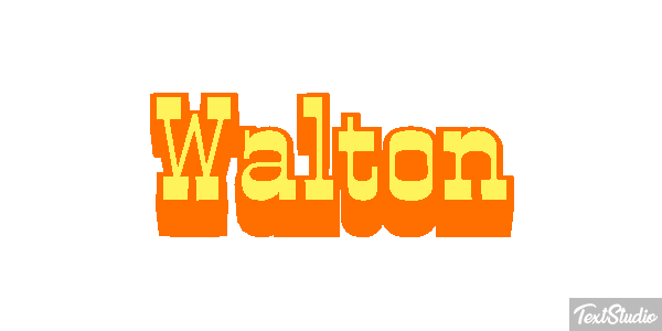Walton Texteffekt