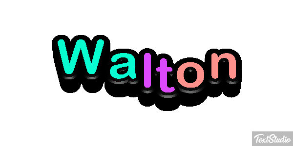Walton Texteffekt