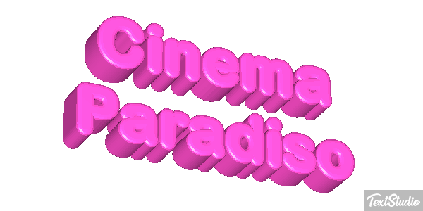 Cinema Paradiso Effetto testo