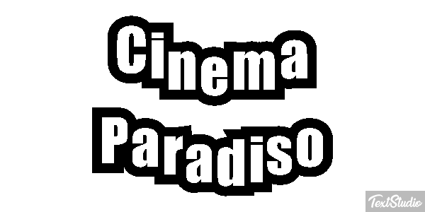 Cinema Paradiso Effetto testo
