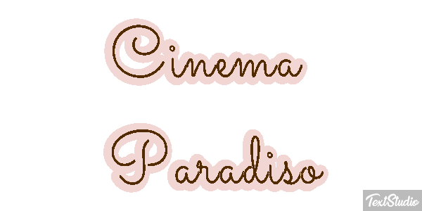 Cinema Paradiso Effetto testo