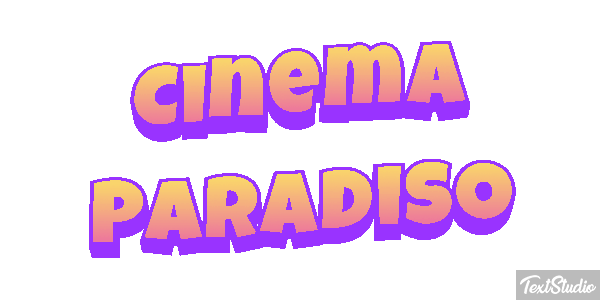 Cinema Paradiso Effetto testo