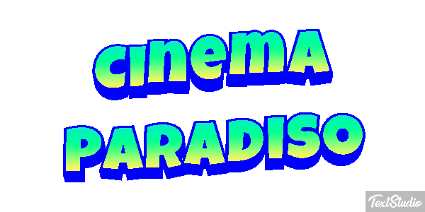 Cinema Paradiso Effetto testo