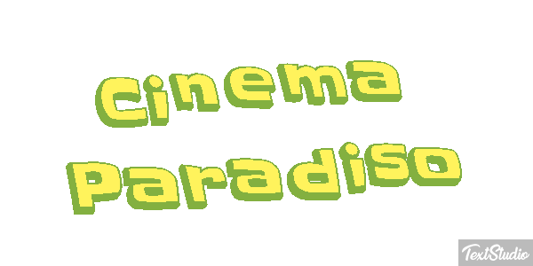 Cinema Paradiso Effetto testo