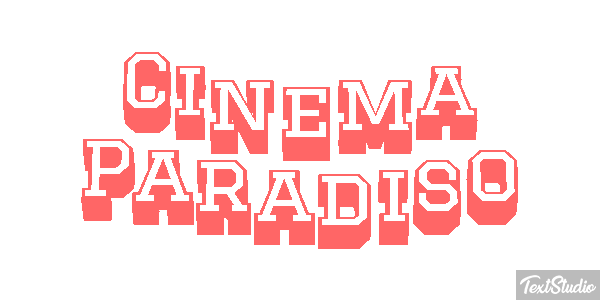 Cinema Paradiso Effetto testo