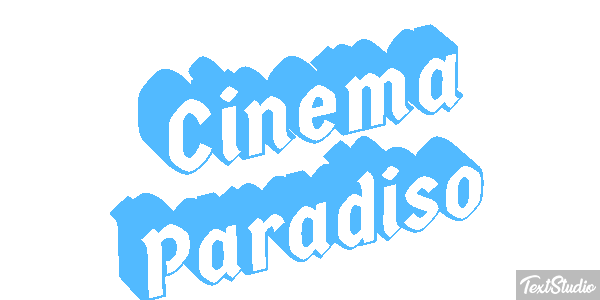 Cinema Paradiso Effetto testo