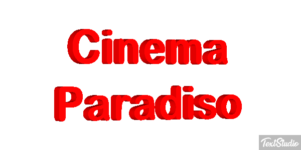 Cinema Paradiso Effetto testo