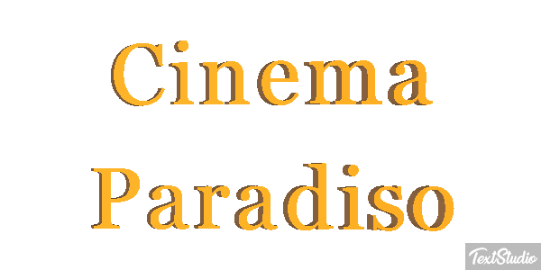 Cinema Paradiso Effetto testo