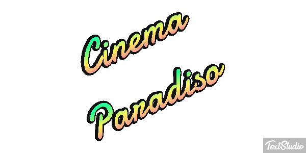 Cinema Paradiso Effetto testo