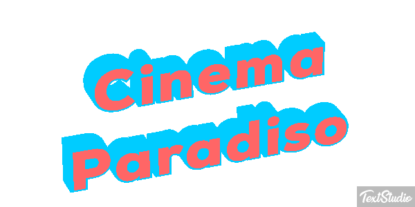 Cinema Paradiso Effetto testo
