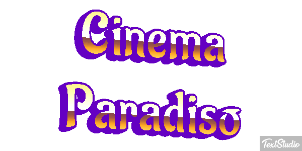 Cinema Paradiso Effetto testo