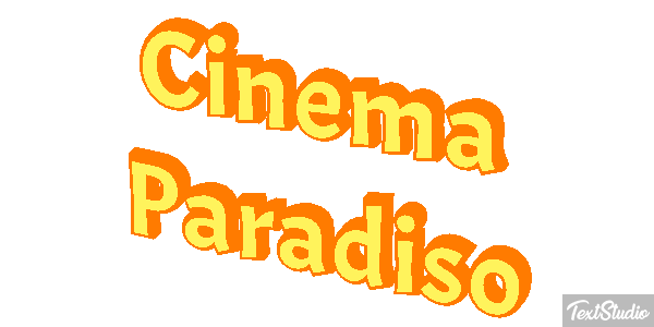 Cinema Paradiso Effetto testo