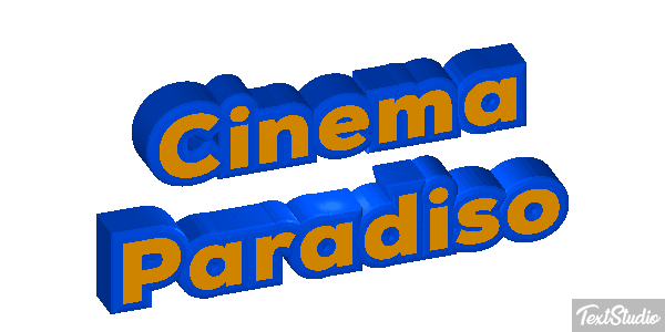 Cinema Paradiso Effetto testo