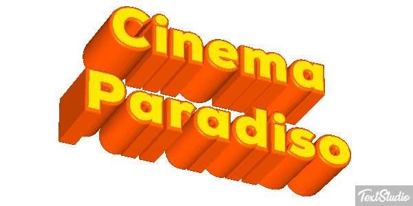 Cinema Paradiso Effetto testo