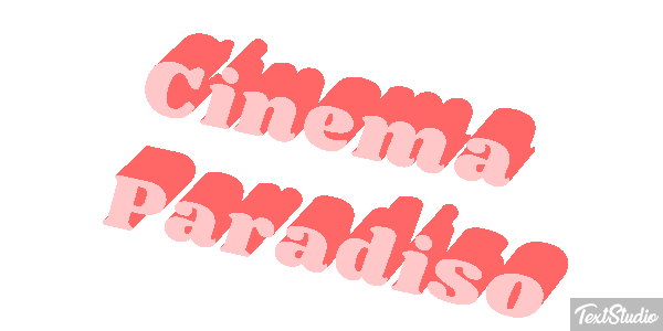 Cinema Paradiso Effetto testo