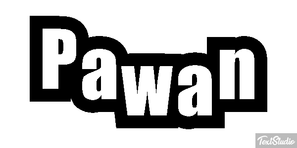 Pawan Efeito do texto