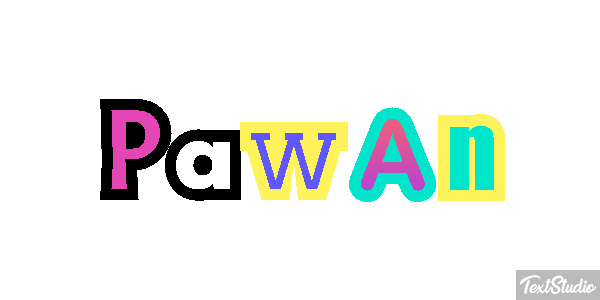 Pawan Efeito do texto